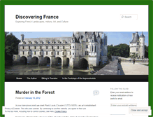 Tablet Screenshot of discoveringfrance.com